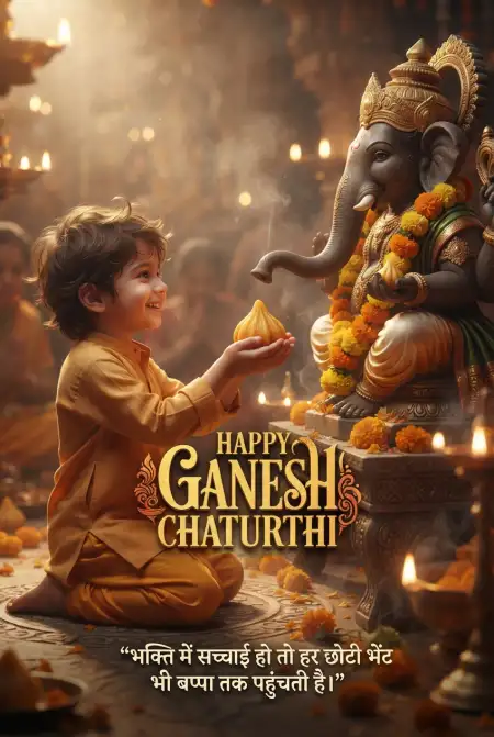 happy ganesh chaturthi viral images - Ganesh Chaturthi Wishes In Hindi