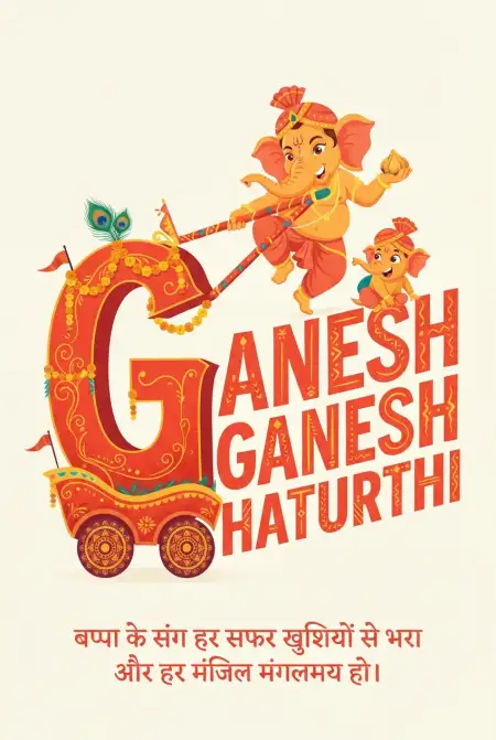 happy ganesh chaturthi wishes in hindi images - Ganesh Chaturthi Wishes In Hindi