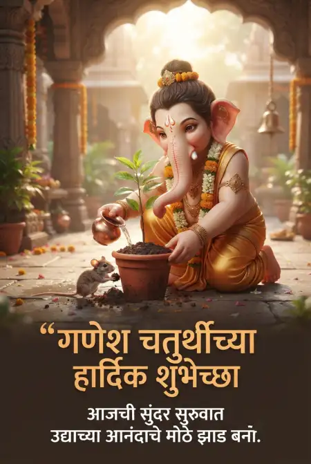 happy ganeshotsav wishes in marathi - Ganesh Chaturthi Wishes In Marathi