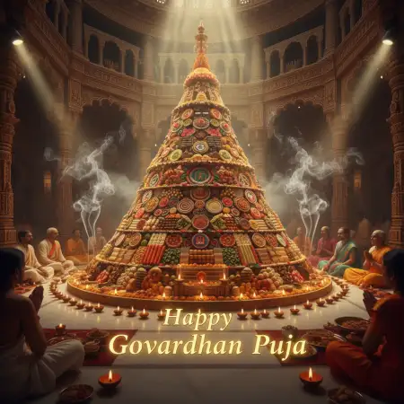 Happy Govardhan Puja 2025 Wishes Images In Hd Download - Free Happy Govardhan Puja 2025 Download