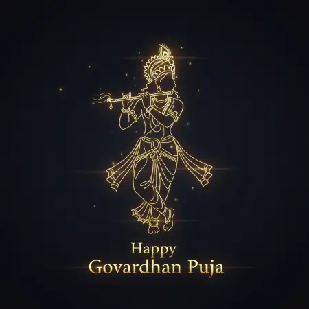 Happy Govardhan Puja Animated Gif For Whatsapp - Free Happy Govardhan Puja Download