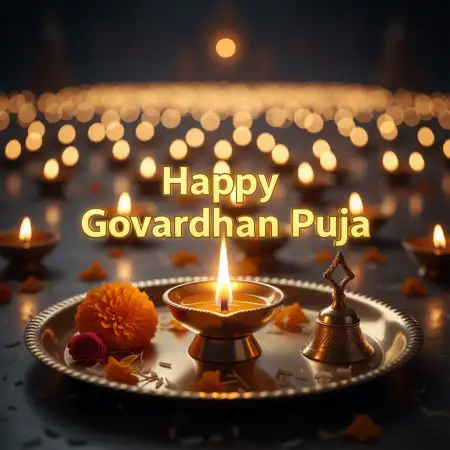 Happy Govardhan Puja Wishes For Students And Teachers - Free Happy Govardhan Puja Download