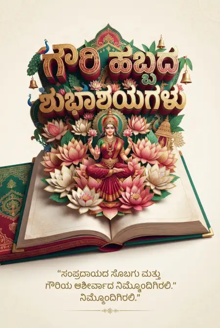 happy gowri habba quotes in kannada 2026 - Happy Gauri Habba Wishes 2026