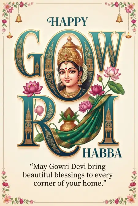 happy gowri habba wishes 2026 - Happy Gauri Habba Wishes 2026