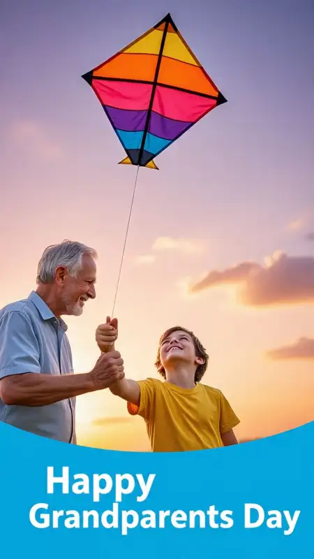 Happy Grandparents Day Letter Writing In English - Free Happy Grandparents Day Download