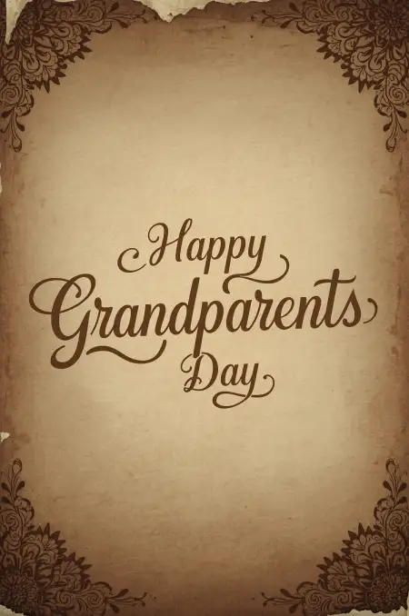 Happy Grandparents Day Vector Art Free Download - Free Happy Grandparents Day Download