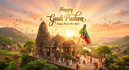 Happy Gudi Padwa Wishes Message - Free Happy Gudi Padwa Wishes Download