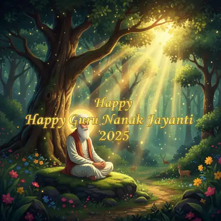 Happy Guru Nanak Jayanti 2025 Hd Wallpaper For Mobile - Free Happy Guru Nanak Jayanti Download