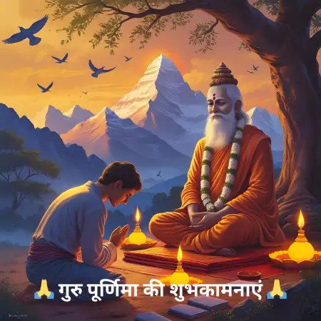 Happy Guru Purnima In Hindi Language - Free Happy Guru Purnima Download