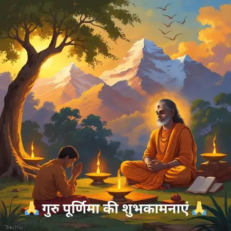 Happy Guru Purnima Status Image In Hindi - Free Happy Guru Purnima Download