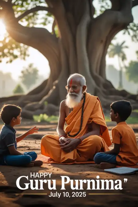 Happy Guru Purnima Wishes In Sanskrit - Free Happy Guru Purnima Download
