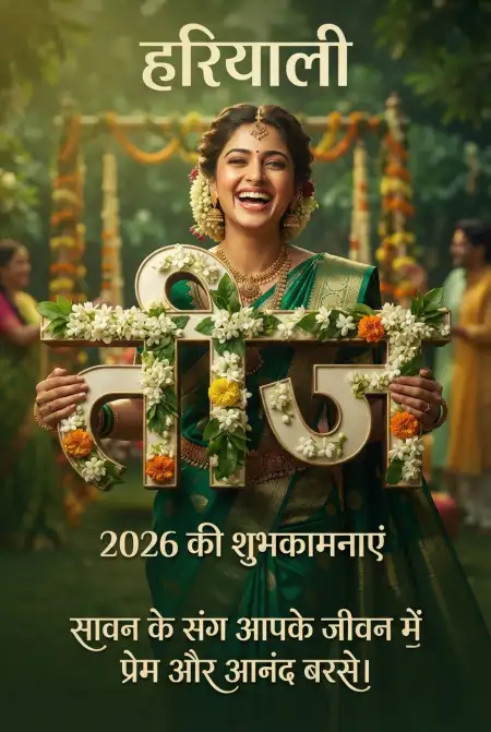 happy hariyali teej 2026 hd images - Happy Hariyali Teej 2026