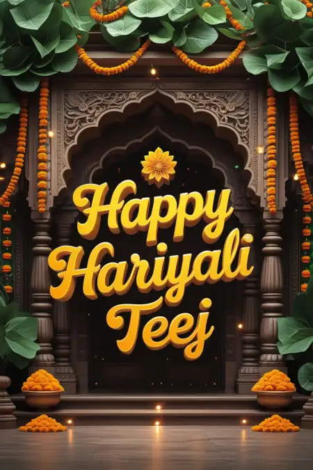 Happy Hariyali Teej Festival Background Image - Free Happy Hariyali Teej Download