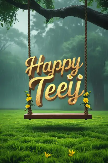 Happy Hariyali Teej Shayari Image Download - Free Happy Hariyali Teej Download