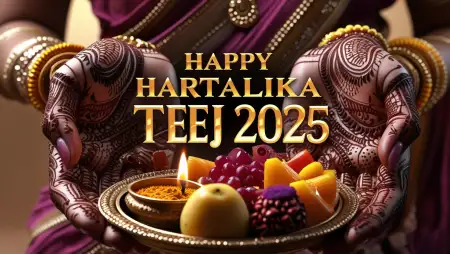 Happy Hartalika Teej 2025 Best Devotional Pics - Free Happy Hartalika Teej 2025 Download