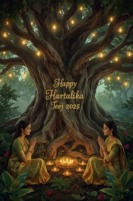 Happy Hartalika Teej 2025 New HD Pics Download - Free Happy Hartalika Teej 2025 Download