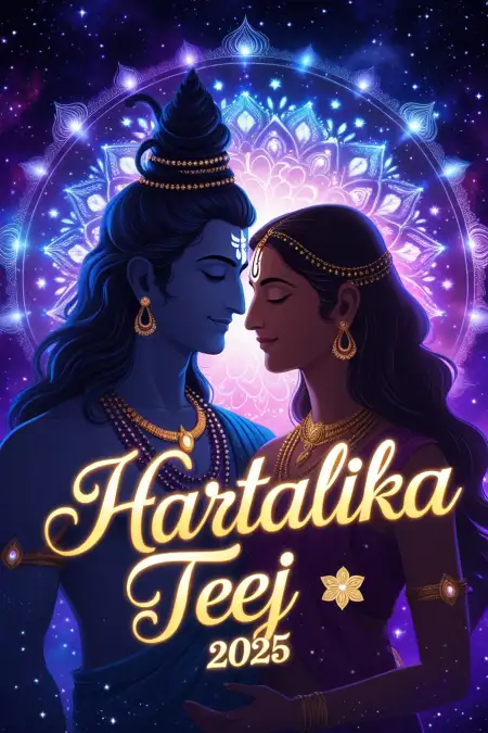 Happy Hartalika Teej 2025 Vrat Katha In Hindi - Free Happy Hartalika Teej 2025 Download