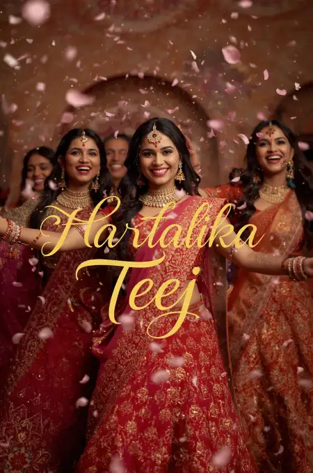 Happy Hartalika Teej 2025 Wishes For Friends - Free Happy Hartalika Teej 2025 Download