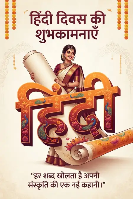 happy hindi diwas hd images 2026 - Happy Hindi Diwas Wishes 2026