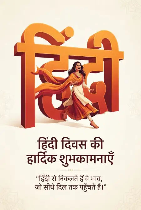 happy hindi diwas social media post 2026 - Happy Hindi Diwas Wishes 2026