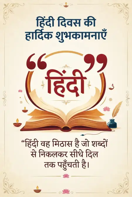 happy hindi diwas wishes images for whatsapp 2026 - Happy Hindi Diwas Wishes 2026