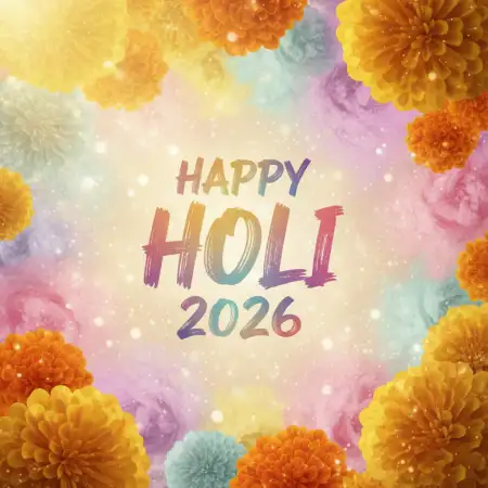 Free Happy Holi 2026 Eco Friendly Wishes Image Download