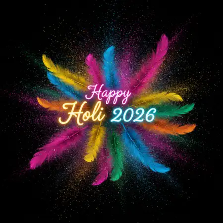 Happy Holi 2026 Greeting Card Coreldraw Design 2 - Free Happy Holi Greeting Card 2026 Download