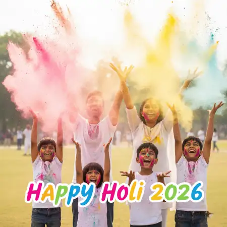 Happy Holi 2026 Greeting Card For Teacher 2 - Free Happy Holi Greeting Card 2026 Download