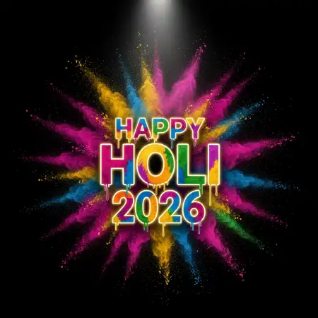 Free Happy Holi 2026 Holika Dahan Wishes Image Download