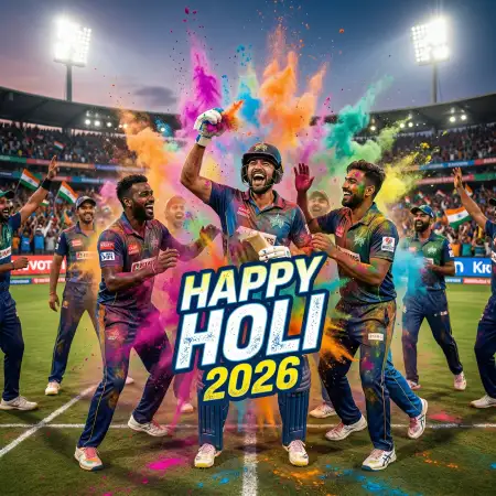 Free Happy Holi 2026 Photo Aesthetic Look Background Image Download