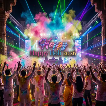 Free Happy Holi 2026 Photo Best Quality Hd Background Image Download
