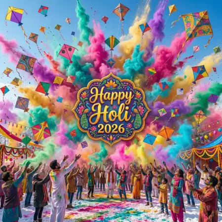 Free Happy Holi 2026 Photo Full Hd 1080p Background Image Download