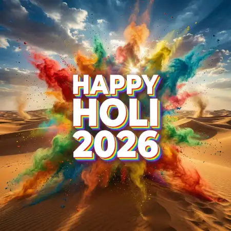 Free Happy Holi 2026 Photo Hd Background Image Download