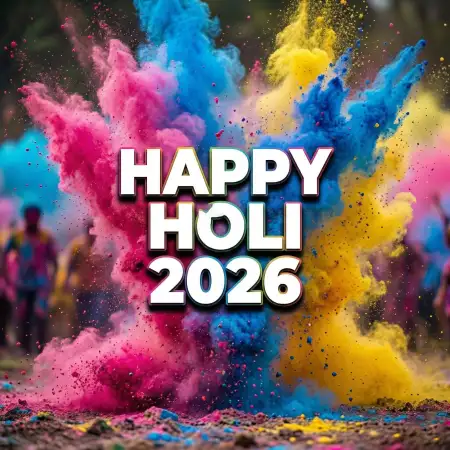 Free Happy Holi 2026 Photo Ultra Hd 4k Background Image Download