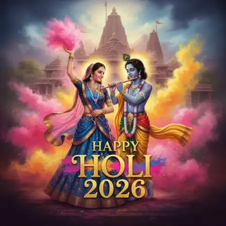 Free Happy Holi 2026 Radha Krishna Images Image Download