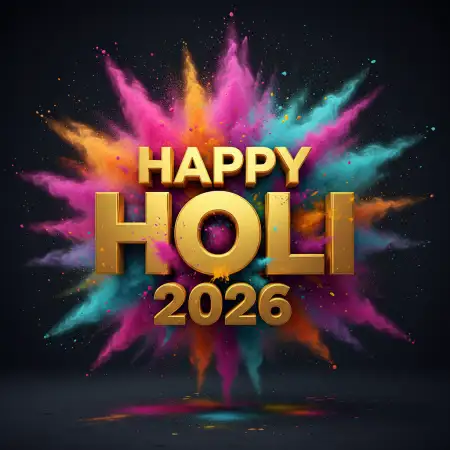 Free Happy Holi 2026 Sms Messages Image Download