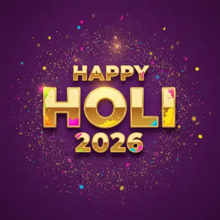 Free Happy Holi 2026 Status For Wife Image Download