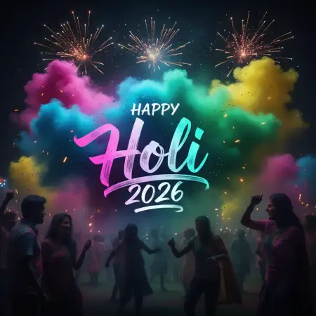 Happy Holi Celebration 2026 4k Wallpaper - Free Happy Holi Celebration 2026 Download