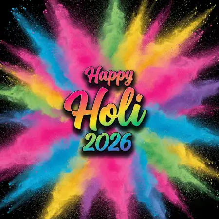 Happy Holi Celebration 2026 Color Splash Png 2 - Free Happy Holi Celebration 2026 Download