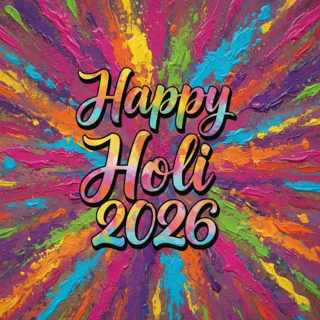 Happy Holi Celebration 2026 Community Event Banner - Free Happy Holi Celebration 2026 Download