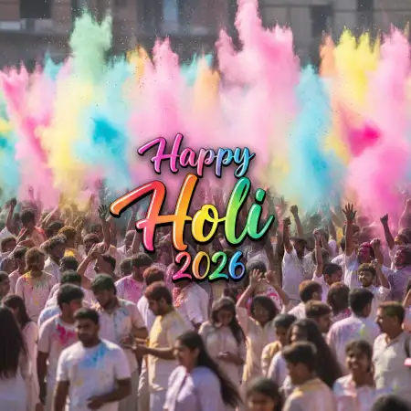 Happy Holi Celebration 2026 Facebook Cover Photo - Free Happy Holi Celebration 2026 Download