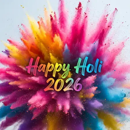 Happy Holi Celebration 2026 Hindi Wishes - Free Happy Holi Celebration 2026 Download