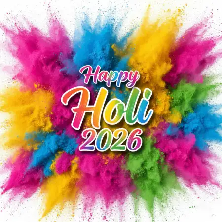 Happy Holi Celebration 2026 Tamil Wishes - Free Happy Holi Celebration 2026 Download