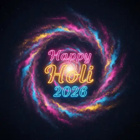Happy Holi Greeting Card 2026 For Whatsapp 2 - Free Happy Holi Greeting Card 2026 Download