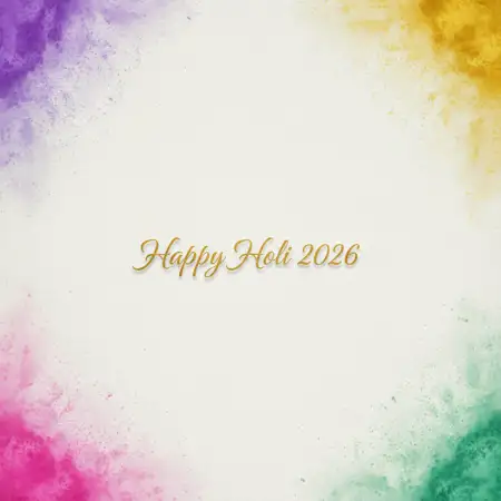 Happy Holi Greeting Card 2026 Free Download 2 - Free Happy Holi Greeting Card 2026 Download