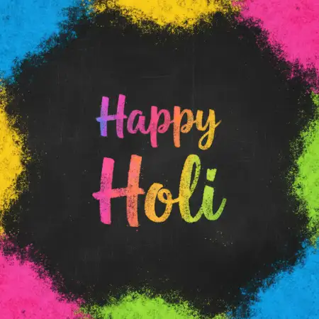 Free Happy Holi Greeting Card Canva Template Image Download