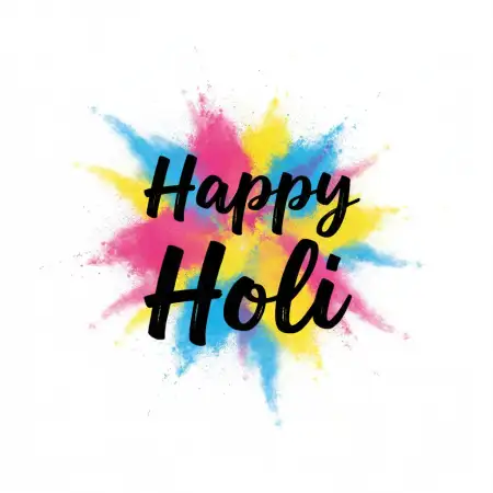 Free Happy Holi Greeting Card Free Printable Template 2 Image Download