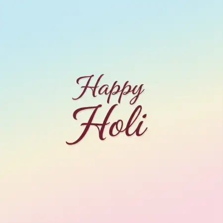 Free Happy Holi Greeting Card Landscape Layout Image Download