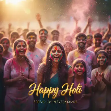 Free Happy Holi Greeting Card Premium Stock Image Image Download