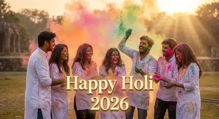 Happy Holi Wishes 2026 Festival Greetings - Free Happy Holi Wishes 2026 Download